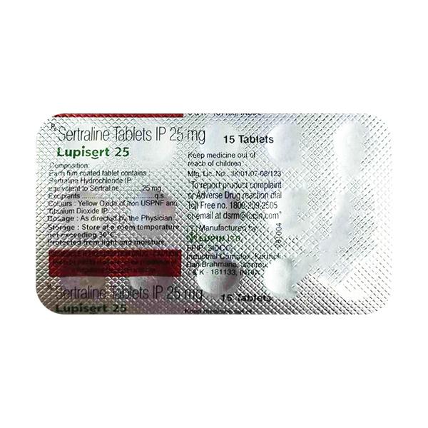 LUPISERT 25 Tablet 15's