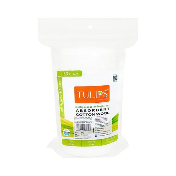 Netmeds | Tulips Absorbent Cotton Roll 50 gm