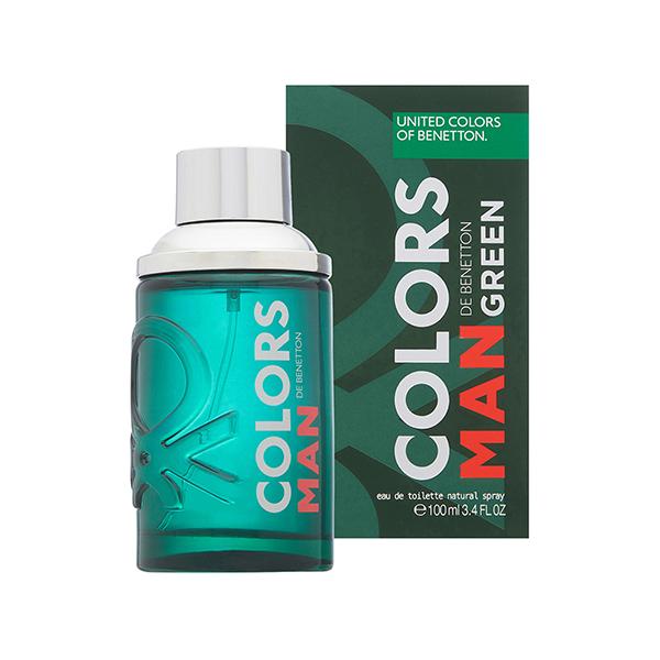 United Colors of Benetton Colors Man Green Eau de Toilette 100 ml - Men Perfumes (Edt/Edp)
