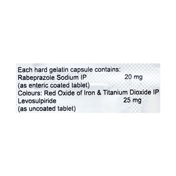 Rafron L 25 Capsule 10'S - Ulcer/Reflux/Flatulence-Aaa