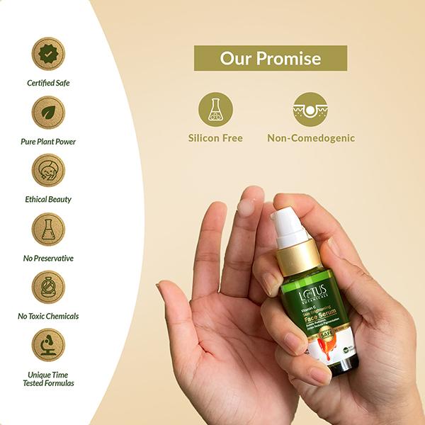 Lotus Botanicals Skin Brightening Face Serum 30 gm - Face Gels