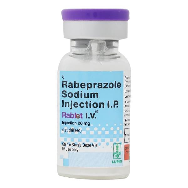 Rablet IV 20mg Injection 1X5ml - Ulcer/Reflux/Flatulence-Aaa