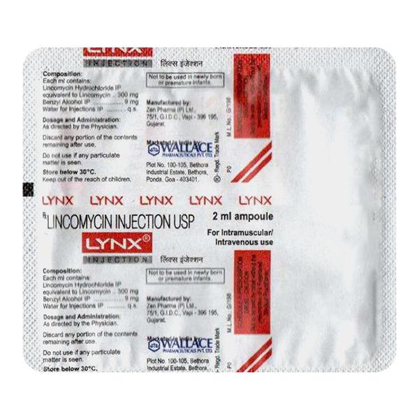 LYNX Injection 2ml - Bacterial Infections-OAB