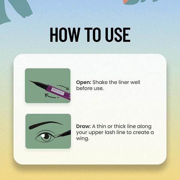 Swiss Beauty Colour Me Bright Sketch Eyeliner-Purple Mush 0.7 ml - Eyeliners