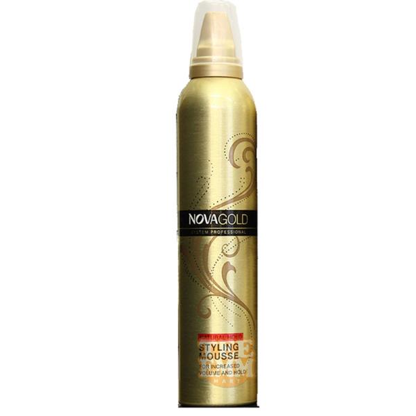 Nova Gold Natural Hold Long Lasting Hair Styling Mousse 200 ml