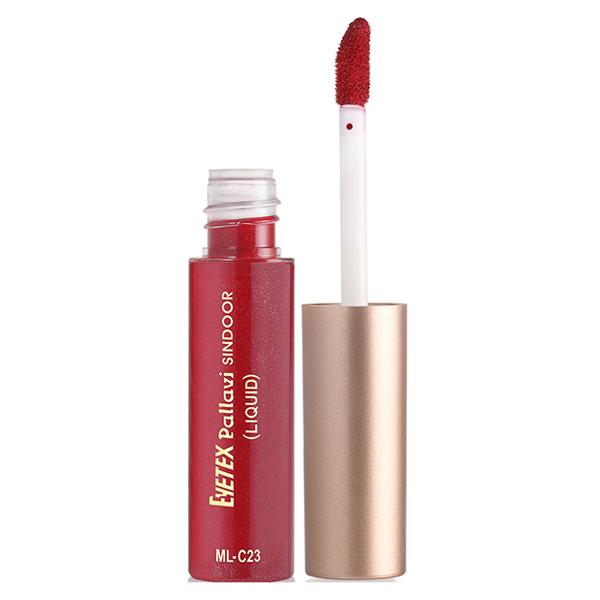 Netmeds | Eyetex Pallavi Sindoor Liquid - Light Maroon 1's