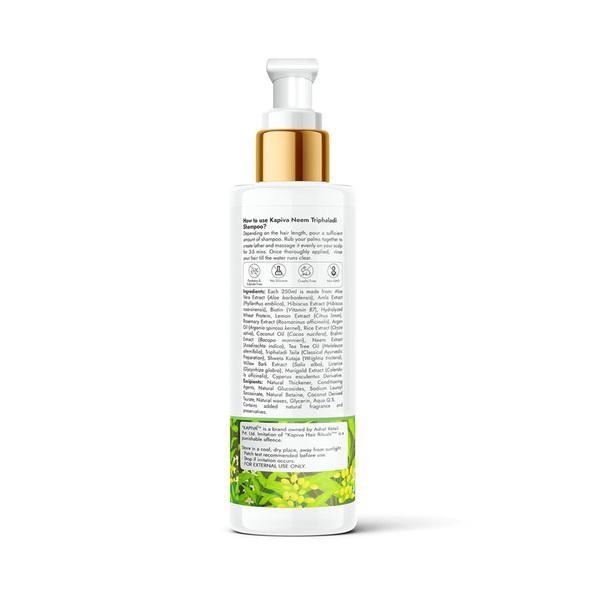 Kapiva Hair Rituals Dandruff Control Neem Triphaladi Shampoo 250 ml - Personal Care (Ayush)