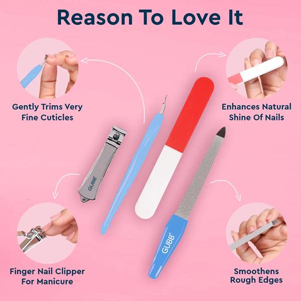 GUBB Manicure Kit 4 In 1 100 gm - Manicure & Pedicure Kits