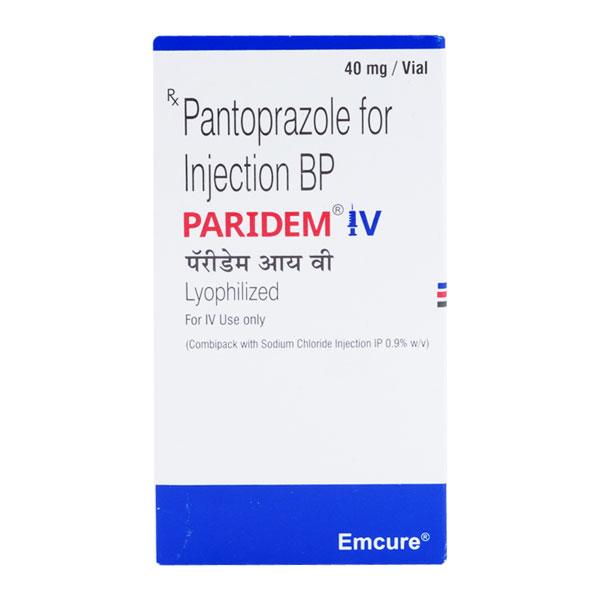 PARIDEM IV 40mg Injection 1's - Ulcer/Reflux/Flatulence-Aaa