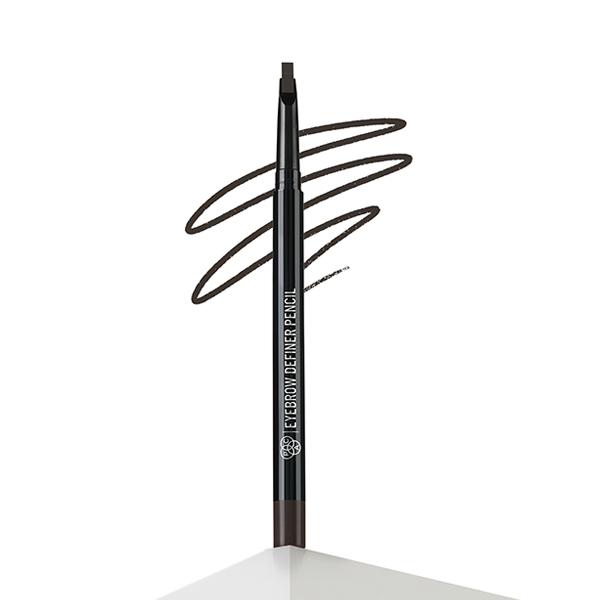 PAC Eyebrow Definer Pencil 3-in-1 Pencil with Built in Sharpener Spoolie, Waterproof - 02 (0.25 g)