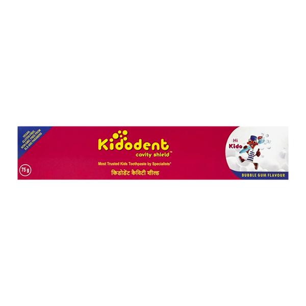 Netmeds | KIDODENT CAVITY SHIELD BUBBLE GUM FLAVOUR Tooth Paste 75g