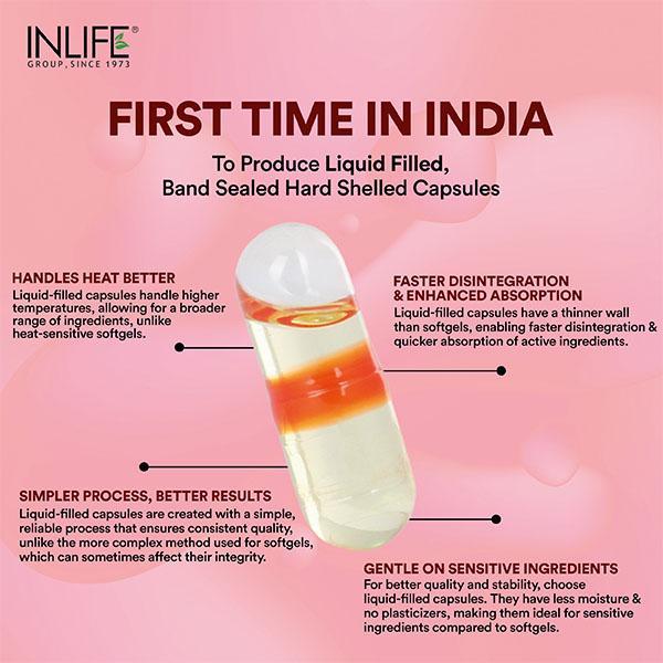 INLIFE Evening Primrose Oil 500 mg Capsules 60's - Women Health