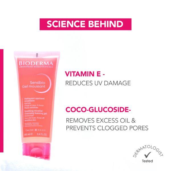 Bioderma Sensibio Face Gel Moussant 100 ml - Face Gels