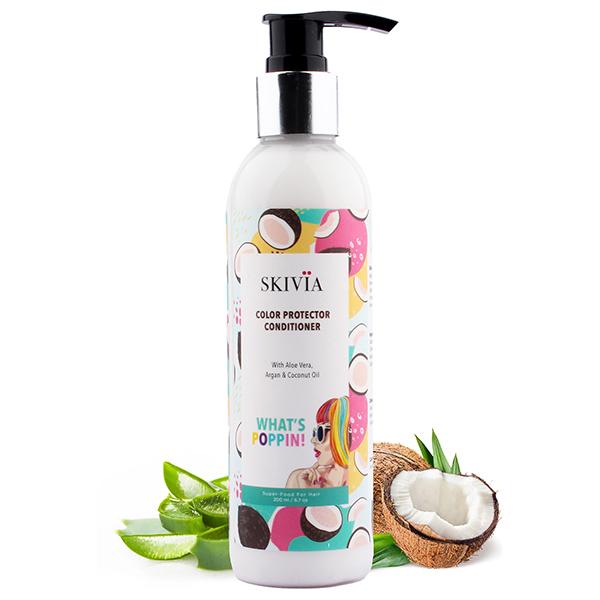 Skivia Color Protector Conditioner With Vitamin E & Argan Oil 200 ml - Conditioners