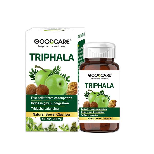 Netmeds | Goodcare Triphala Natural Bowel Cleanser Tablet 60's