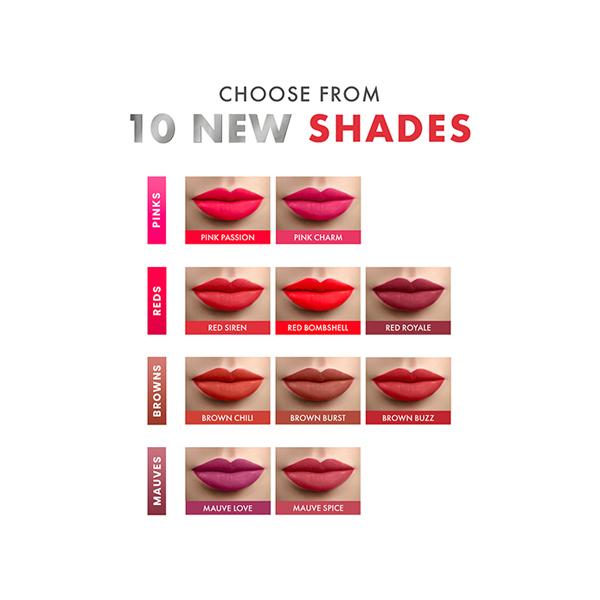 Lakme Cushion Matte Lip Brown Burst 4.5 gm - Lipsticks