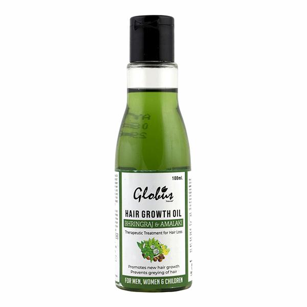Globus Naturals Bhringraj & Amalaki Hair Growth Oil 100 ml - Hair Oils