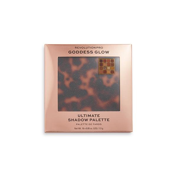 Revolution Pro Goddess Glow Ultimate Shadow Palette Bronze Heat 24 gm - Eye Shadow Palettes