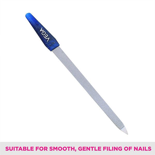 Vega Nail File -Large, Blue (VC2NF8-Bl) 2's - Nail Care