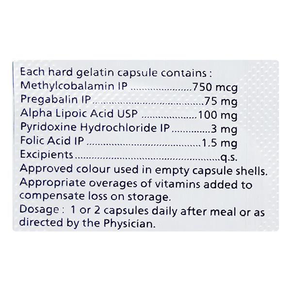 NEUROZIDE P Capsule 10's - Neuropathic Pain-Dru