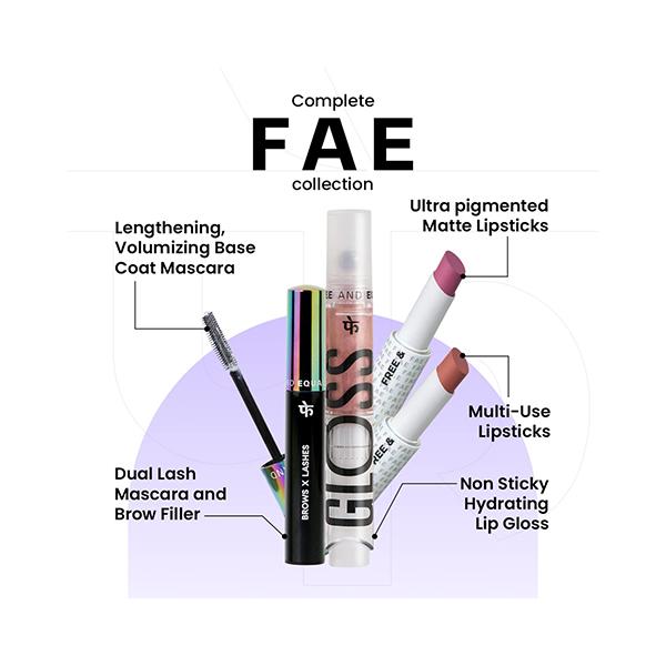 FAE Beauty Modern Matte Lipsticks and Gloss Bundle - Sizzling and Awkward (3.5gm and 3.5gm) 1's - Facial Kits