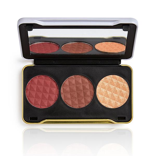 Revolution X Patricia Bright Dusk Till Dawn Face Palette Palette  Visage  6.6 gm - Face Palettes
