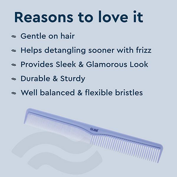 Gubb Multifunction Hair Comb (Santorini Hues) Gb-Lh-024 1's - Hair Combs