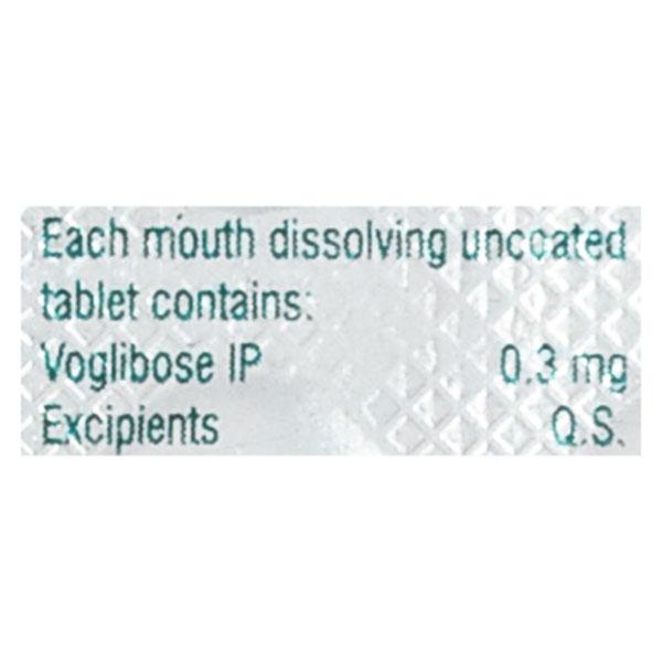 Voglibite 0.3mg Tablet 10'S - Diabetes-Ant