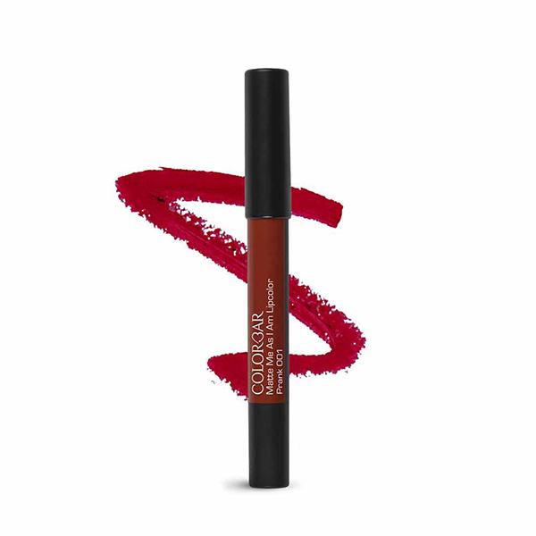 Colorbar Matte Me As I Am Prank 001 2.8gm - Lip Crayons