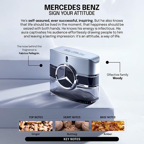 Mercedes-Benz Sign Your Attitude Eau De Toilette 50 ml - Men Perfumes (Edt/Edp)