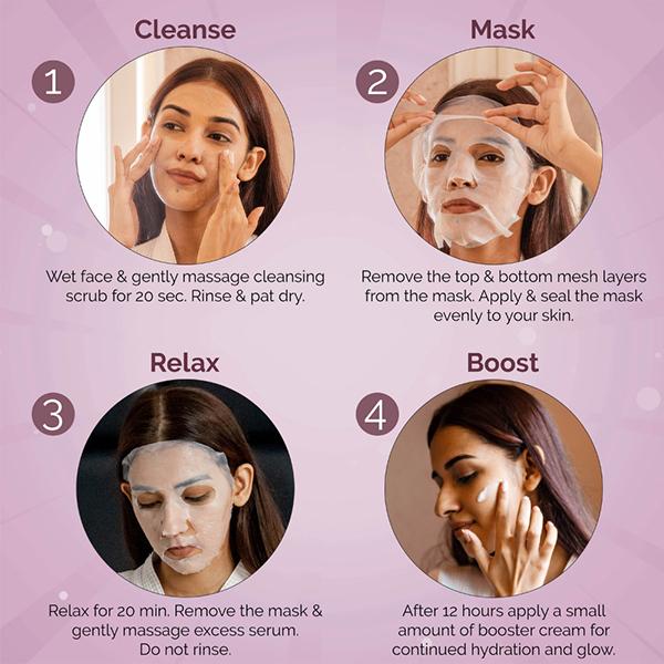Luxa Derme Purify & Protect 3 Step Tune-Up Kit 31 gm - Facial Kits