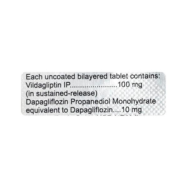VILPOWER D 100/10 Tablet 10's - Diabetes-Ant