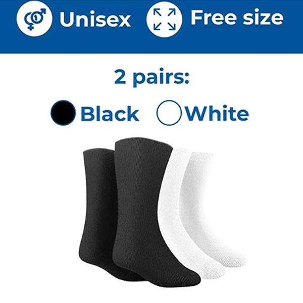 Dr Foot Diabetic Socks 2 pair - Callus Shavers & Stones
