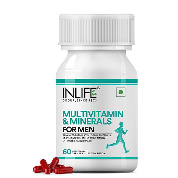 Inlife Multivitamin & Minerals Capsule - Men 60's - Multi-Vitamins