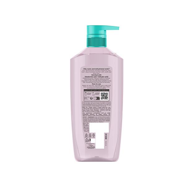 L'Oreal Paris Hyaluron Pure 72H Purifying Shampoo for Fresh Scalp & Hydrated Hair 800 ml - Shampoos