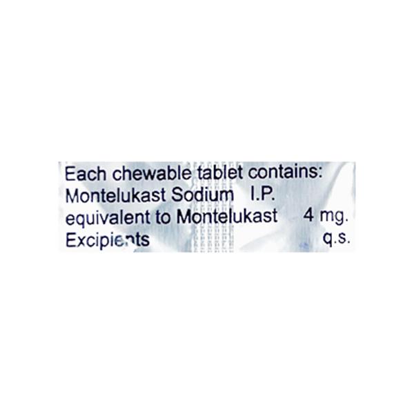 Asthamon 4mg Tablet 10'S - Asthma/COPD-Ast