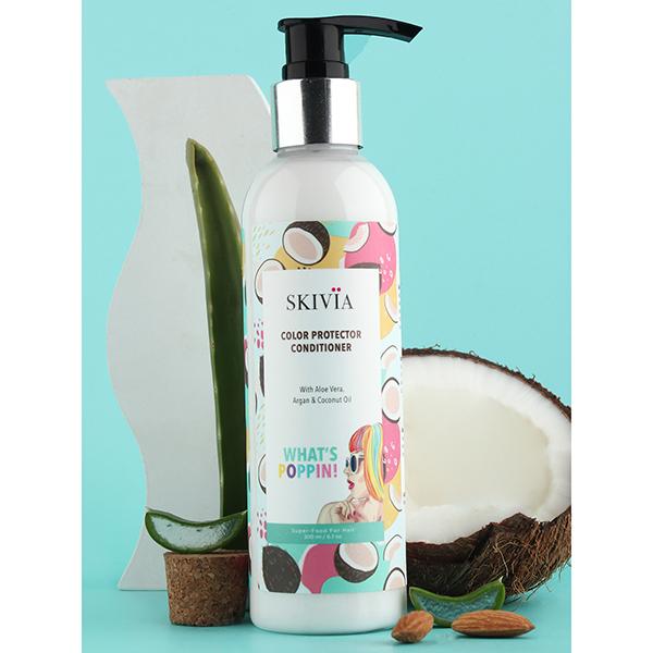 Skivia Color Protector Conditioner With Vitamin E & Argan Oil 200 ml - Conditioners