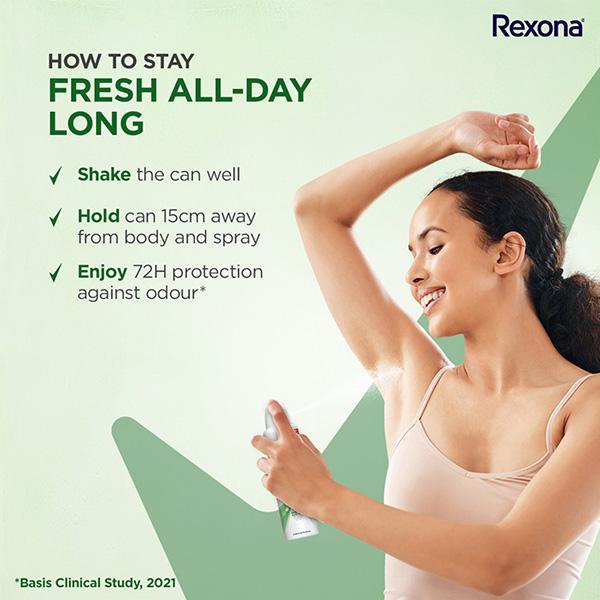 Rexona Advanced Protection Bamboo & Aloe Vera Antiperspirant Deodorant for Women 200 ml - Body Mist/Spray
