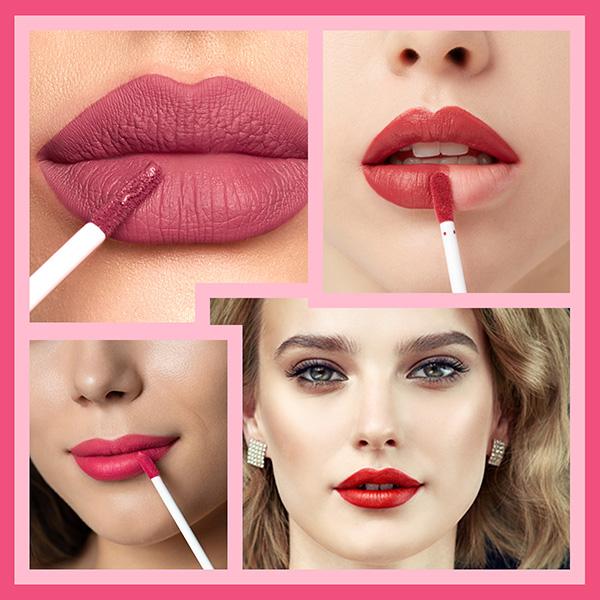 Matt Look Dare To Wear Matt Liquid Lipstick Waterproof Rich Lip Color for Moisturised Kissable Lips 05 3.5 ml - Lipsticks