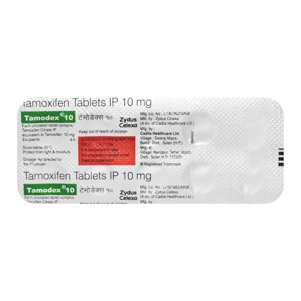 Tamodex 10mg Tablet 10'S - Cancer Oncology-Hor