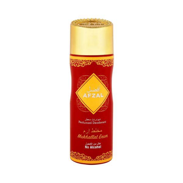 Netmeds | AFZAL PERFUME DEO-CAN-AFZAL-MUKHALLAT ERUM-FG 200 ml
