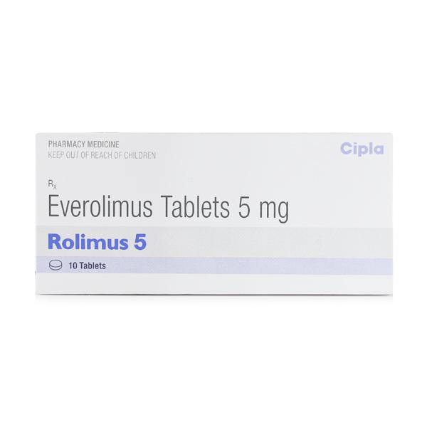 Rolimus 5mg Tablet 10'S - Immune Suppression