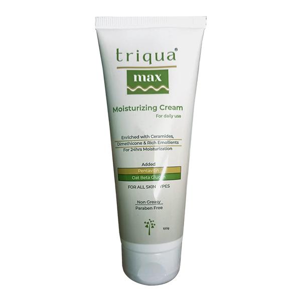 TRIQUA MAX MOISTURIZING Cream 100gm - Dry Skin-Emo