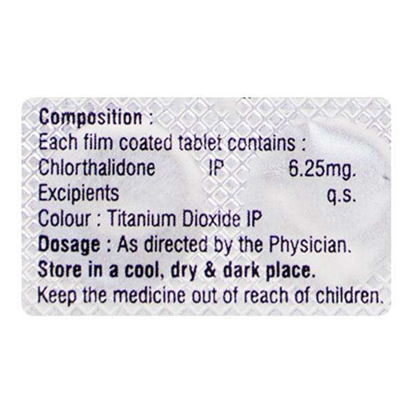 CHLORNOL 6.25 Tablet 10's - Hypertension-Diu