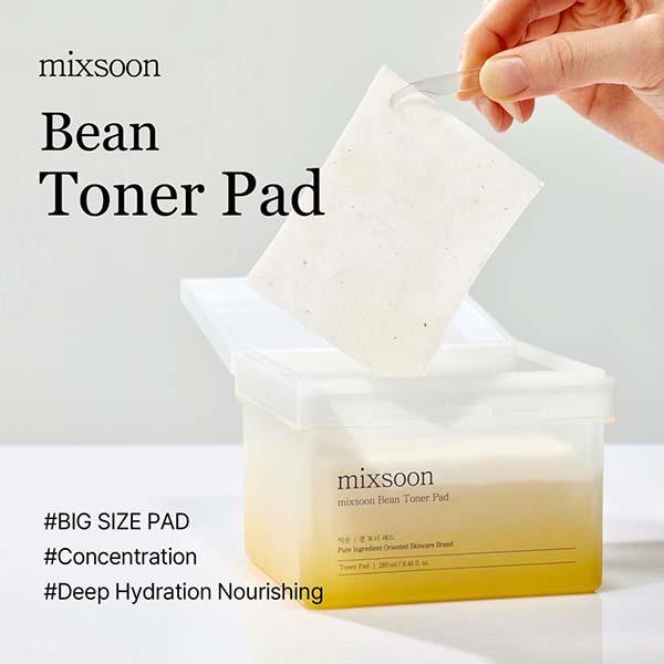 Mixsoon Bean Toner Pad (70Ea) 280 ml - Toners