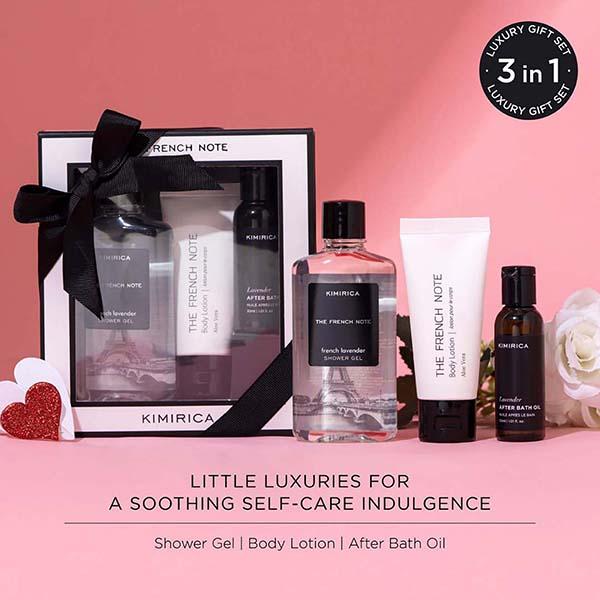 Kimirica French Note Trio Bath Kit 160ml 1's - Bath Kits & Sets