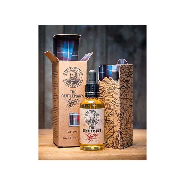 Captain Fawcett Gentleman's Tipple Whisky Beard Oil Travel Sized 50 ml - Beard Oil