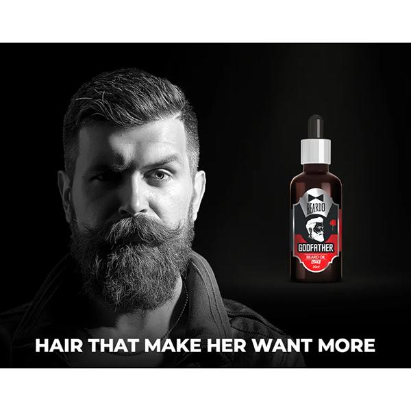 Beardo Strong Bond Combo (Beardo Face Wash - Activated Charcoal 100 ml + Beardo Crystal Gel Hair Wax - Strong Hold 75 gm + Beardo Godfather Beard Oil - Lite 30 ml) - Shaving & Hair Removal