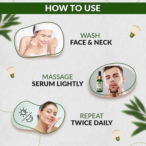 NEUD Rapid Clearance Acne Treatment Serum With Salicylic Acid, Bakuchiol and Niacinamide (30 ml X 2) 2's - Face Gels