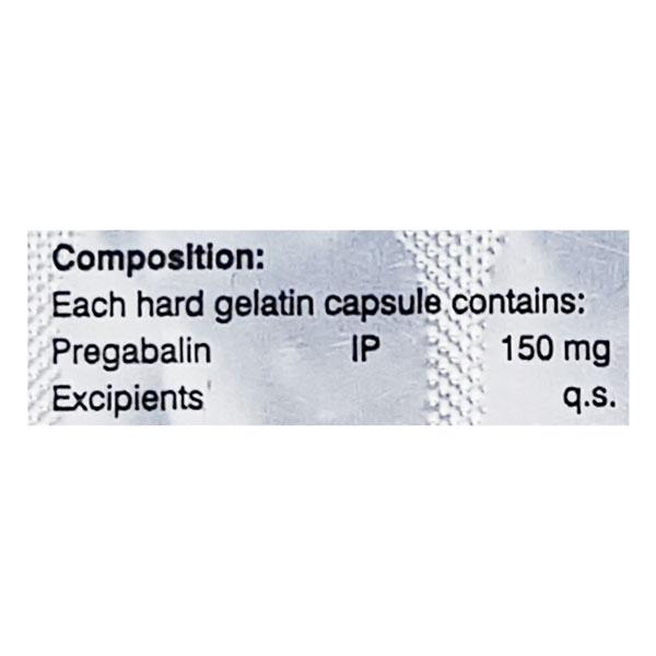 PREGATRON 150 Capsule 10's - Neuropathic Pain-Dru